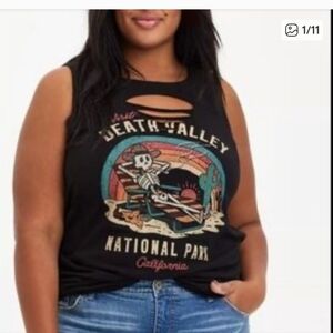 $10 Torrid Size 00 Death Vally Park Tank Top